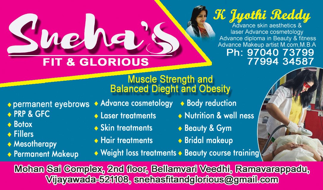 SnehasFitAndGlorious ADVANCE AESTHETICS COSMETOLOGY CLINIC SKIN &HAIR &BODY & LASER