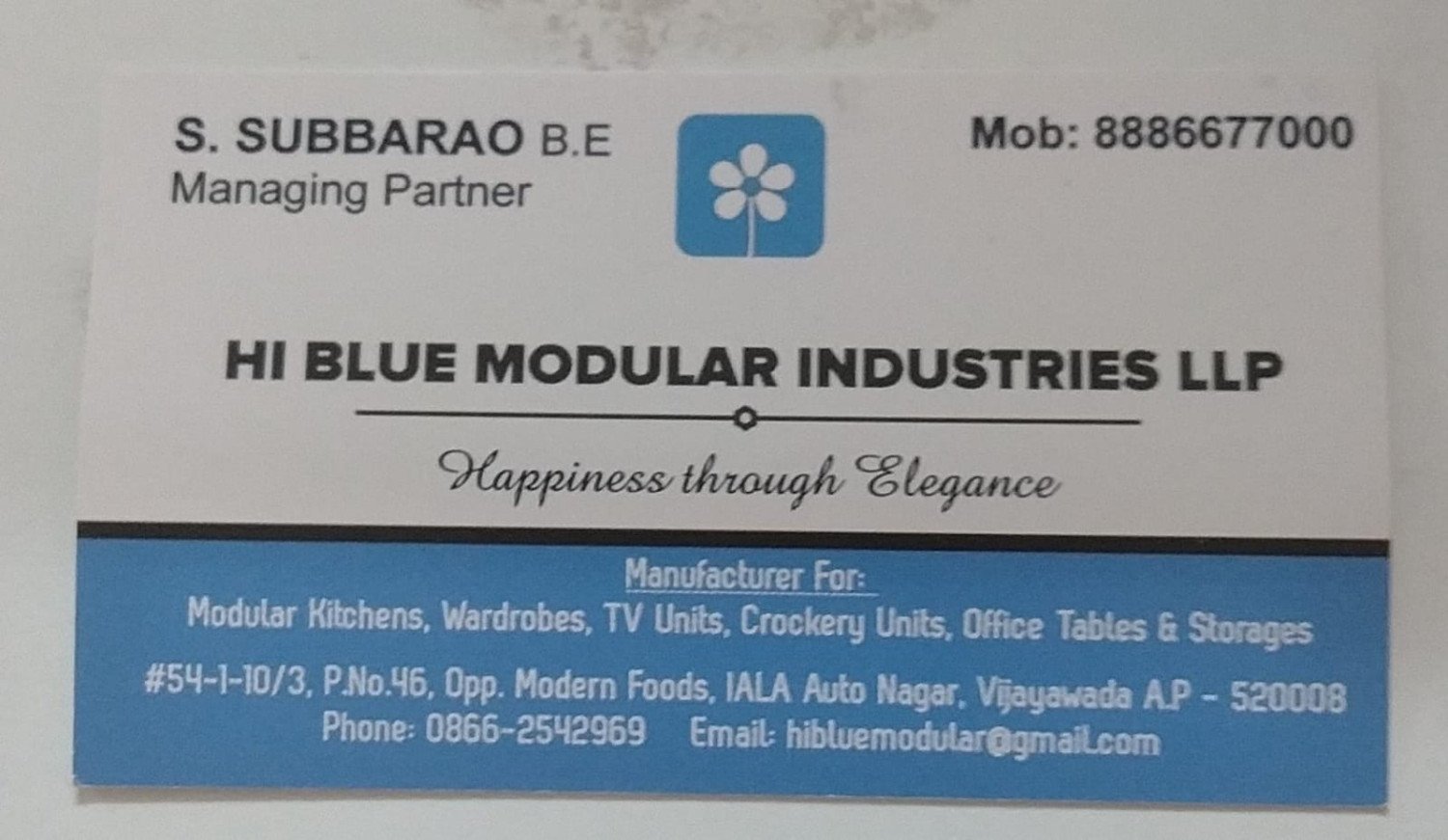 Hi Blue Modular Industry LLP