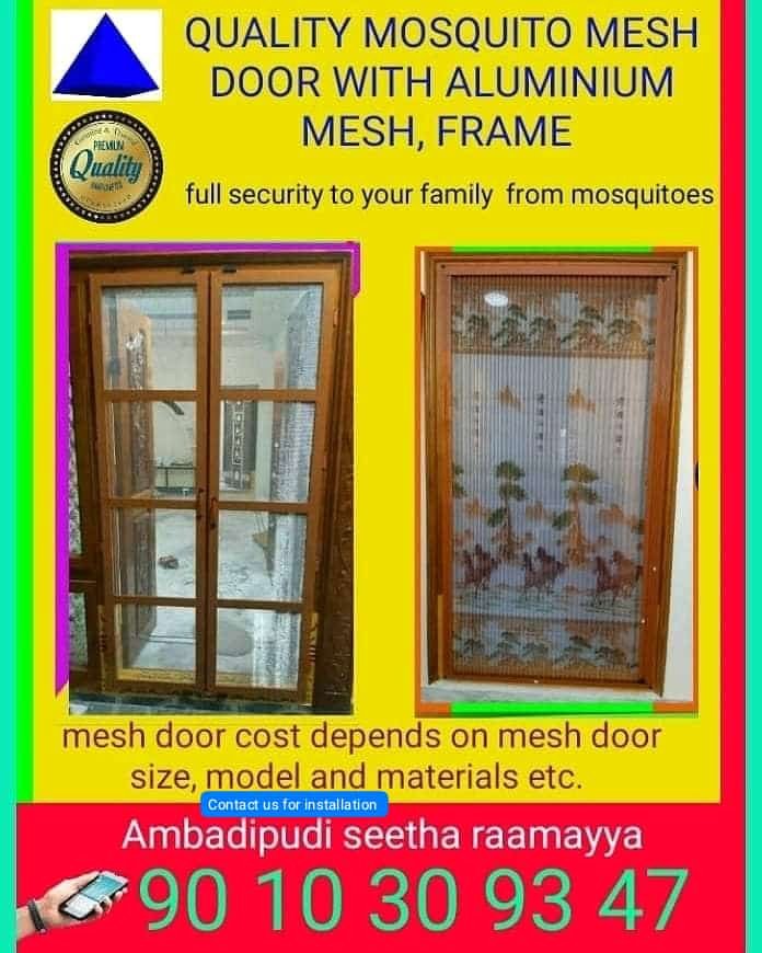 Mosquito Mesh Doors